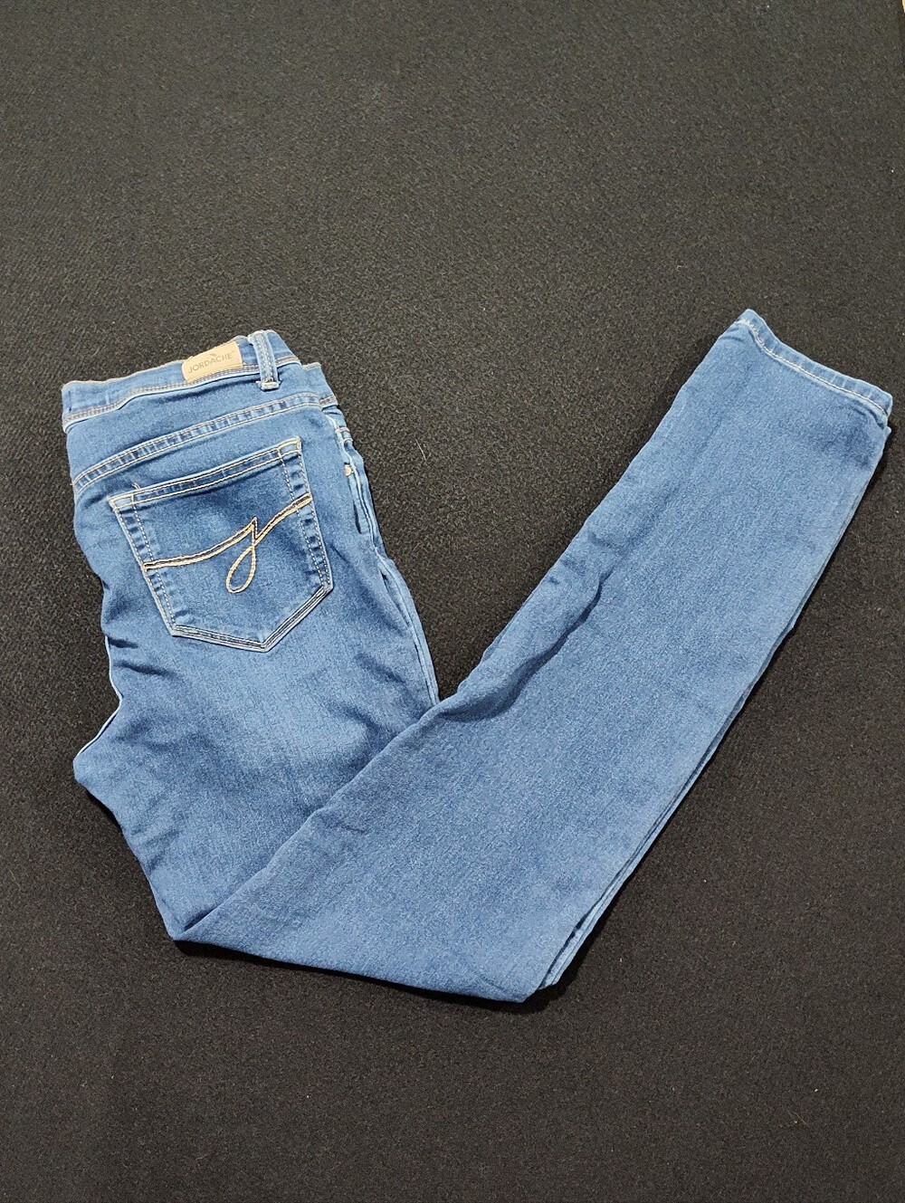Jordache Skinny Jeans, Girl's Size 16, Slim Blue Denim, Skinny, VintageY2k